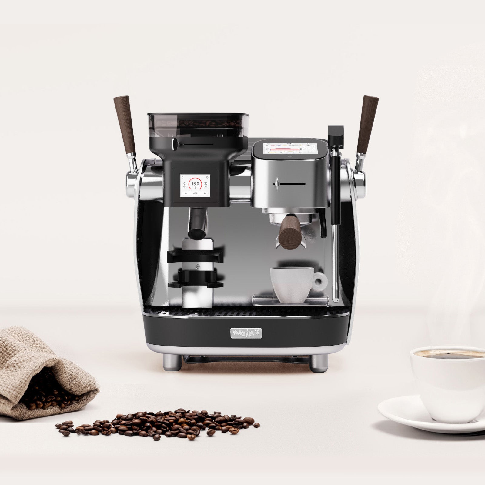 Maxim's La Seine X - Variable Pressure Coffee Machine – MAXIM'S