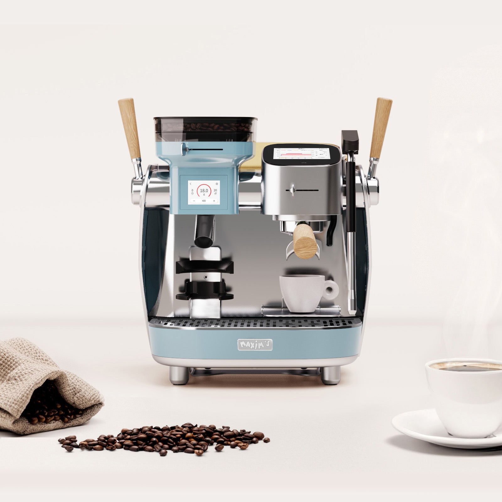 Maxim's La Seine X - Variable Pressure Coffee Machine – MAXIM'S