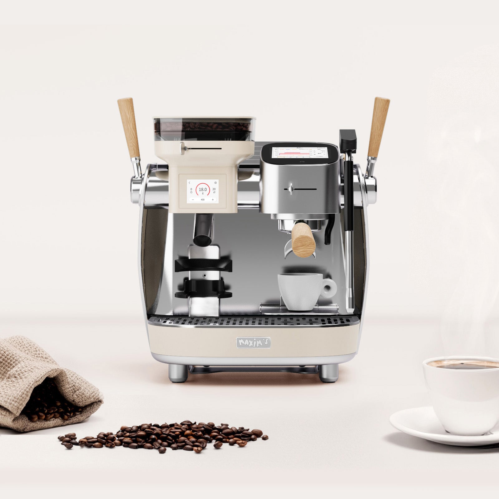 Maxim's La Seine X - Variable Pressure Coffee Machine – MAXIM'S