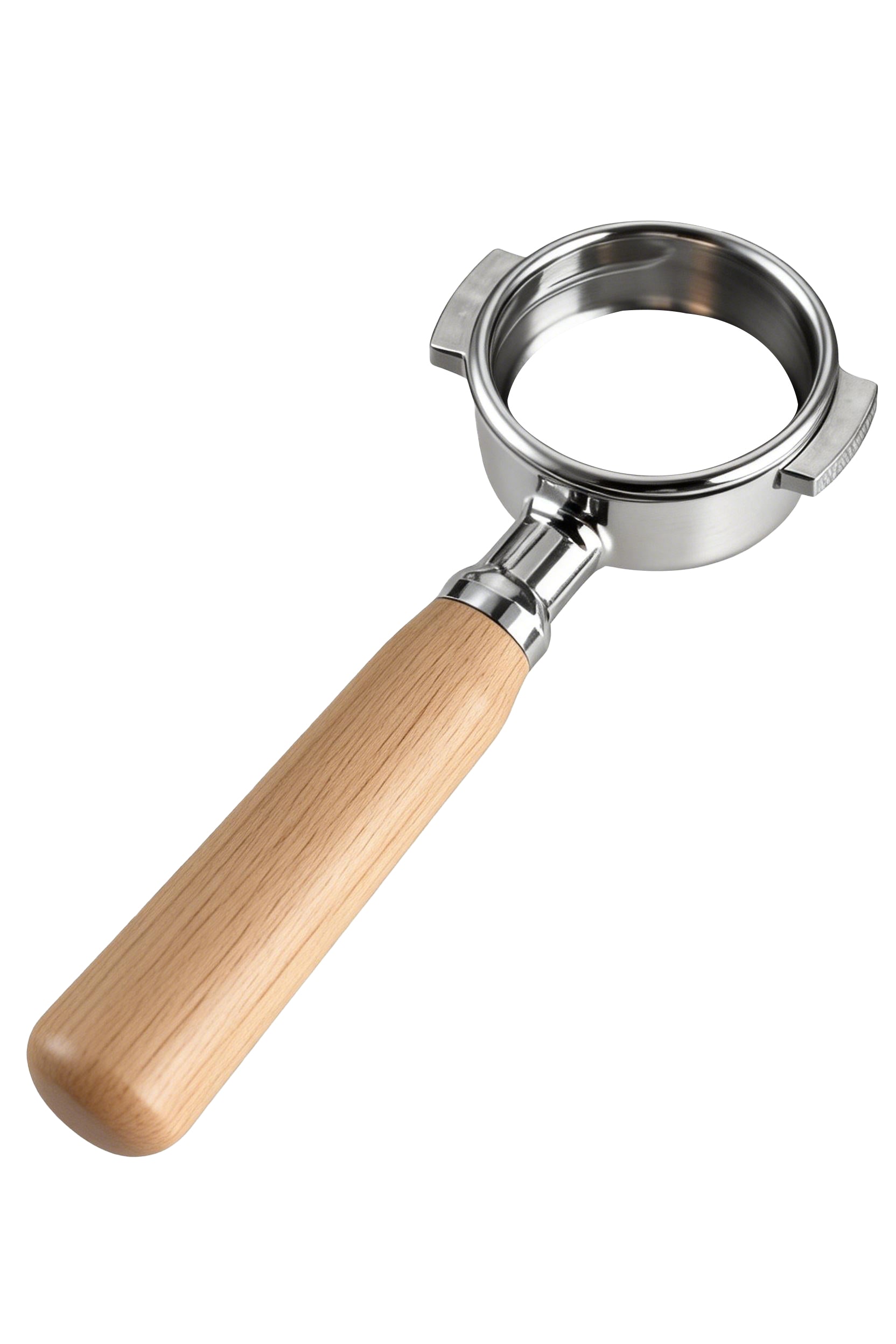 58mm Bottomless Portafilter for Seine - Wooden Handle