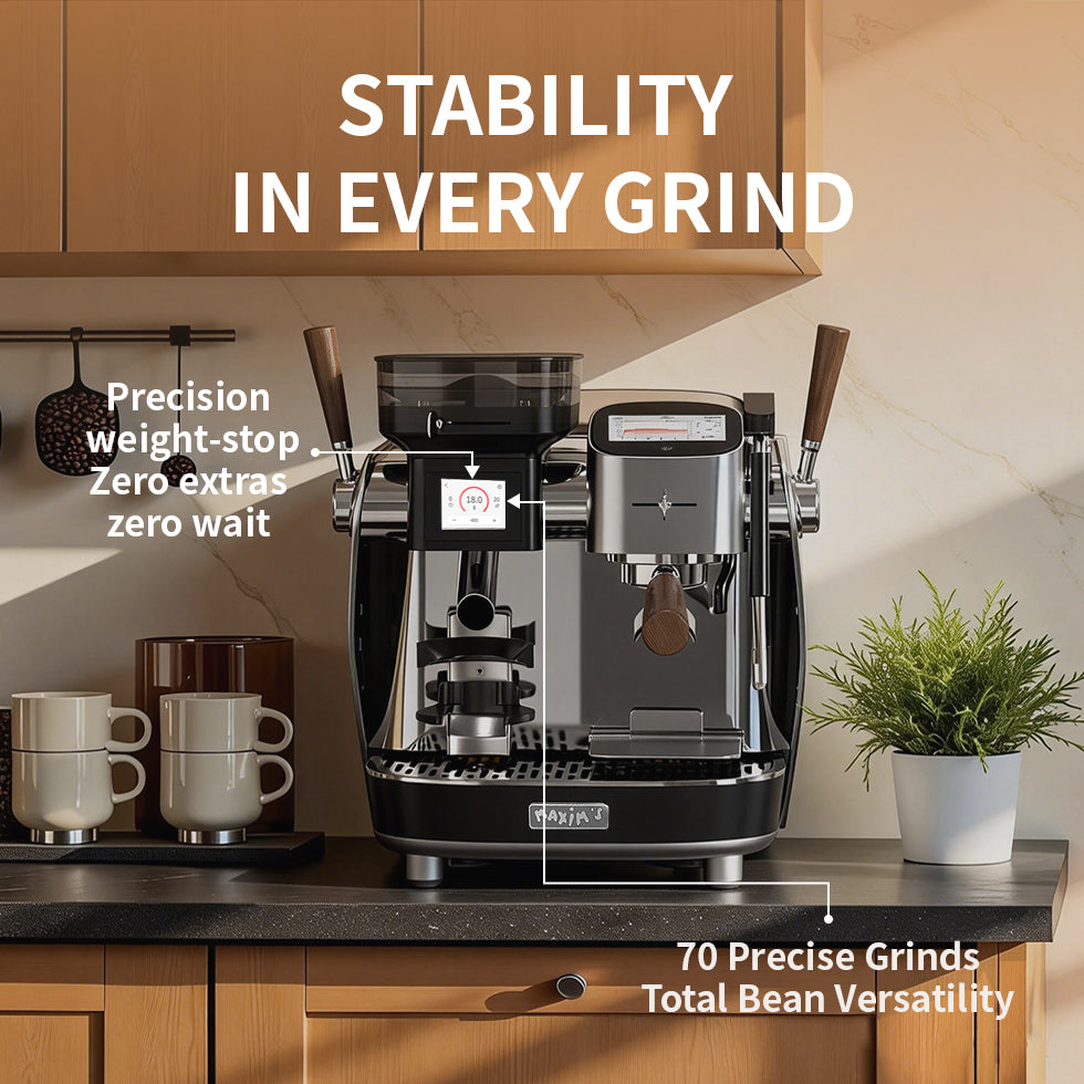 Maxim's La Seine X - Variable Pressure Coffee Machine – MAXIM'S